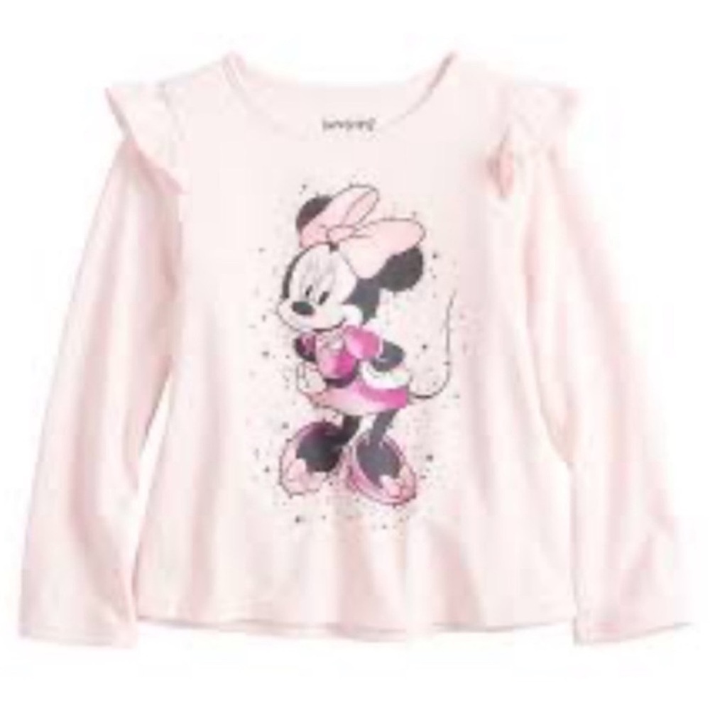 Disney Jumping Beans Minnie Mouse Long Sleeve Shirt